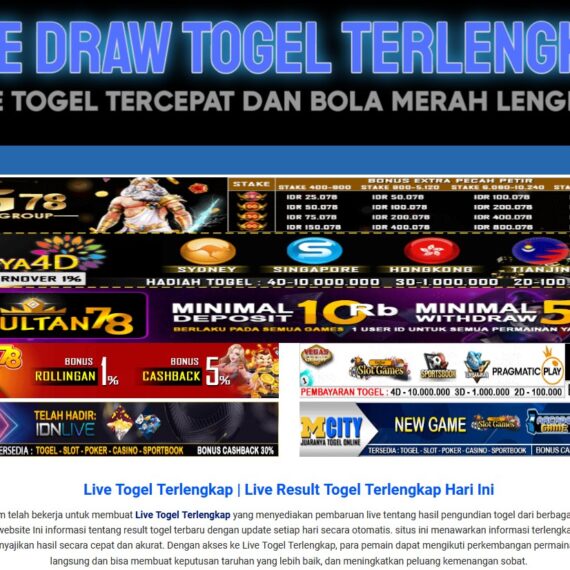 Live Draw Terlengkap