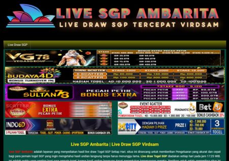 Live SGP ambarita