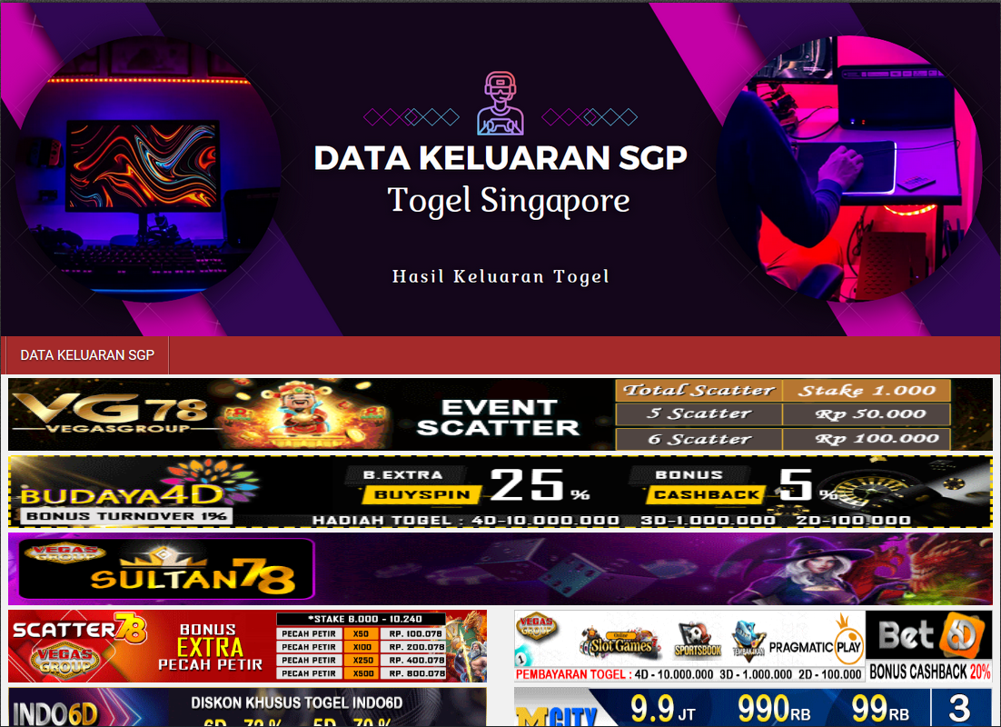 Data Keluaran SGP