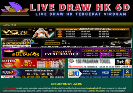 Live Draw HK 6D