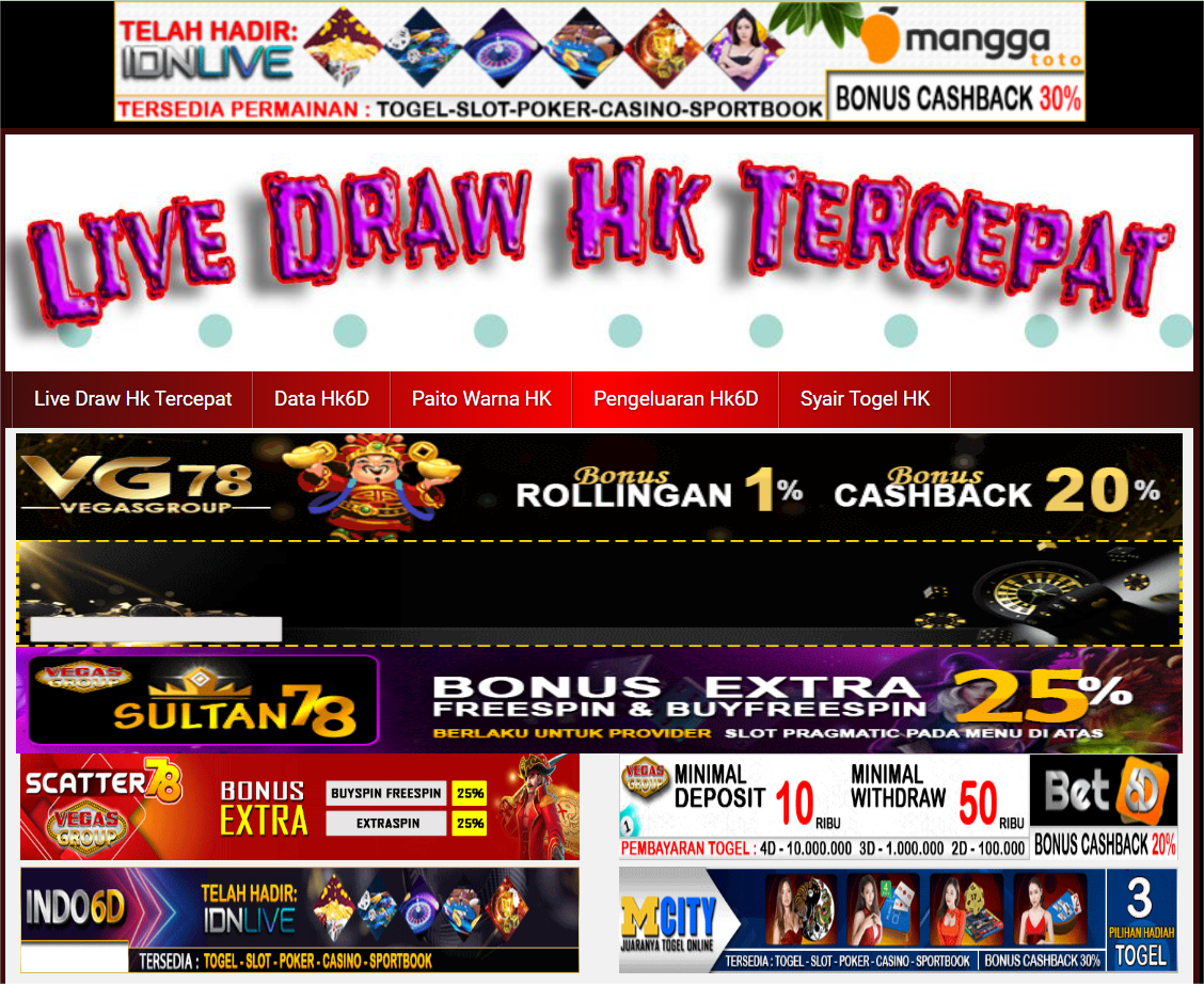 Live Draw Hk Tercepat