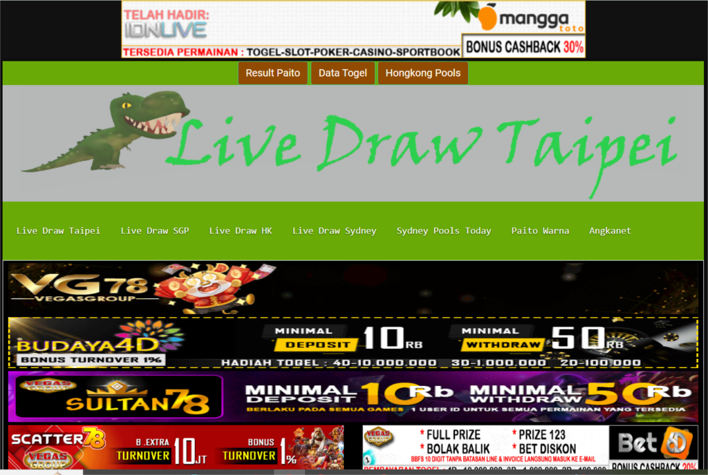 Live Draw Taipe