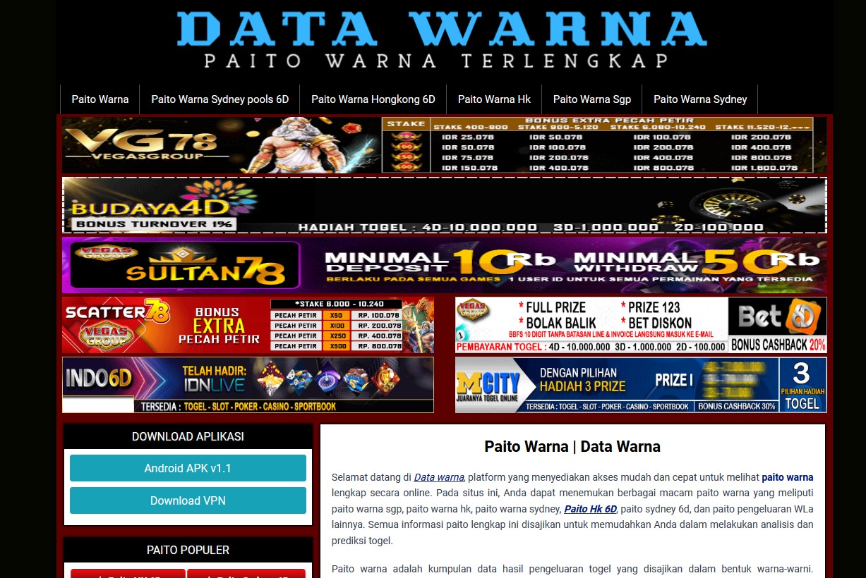 Data Warna