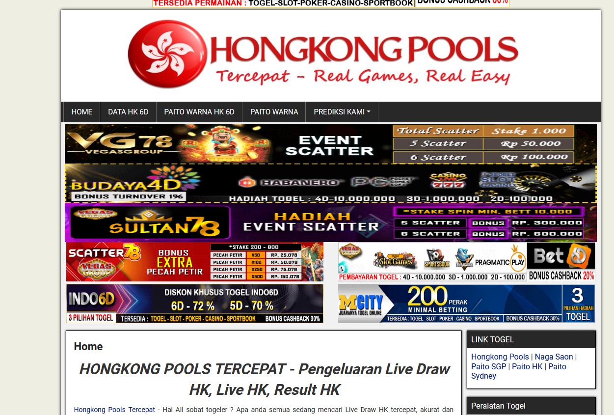 Hongkongpools Tercepat