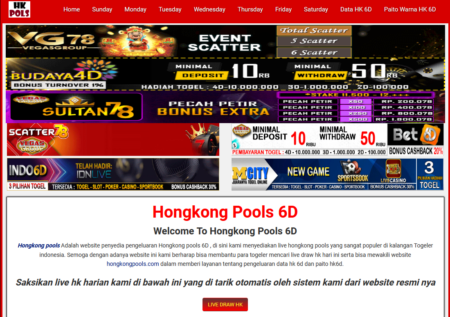 Hongkong Pools 6D