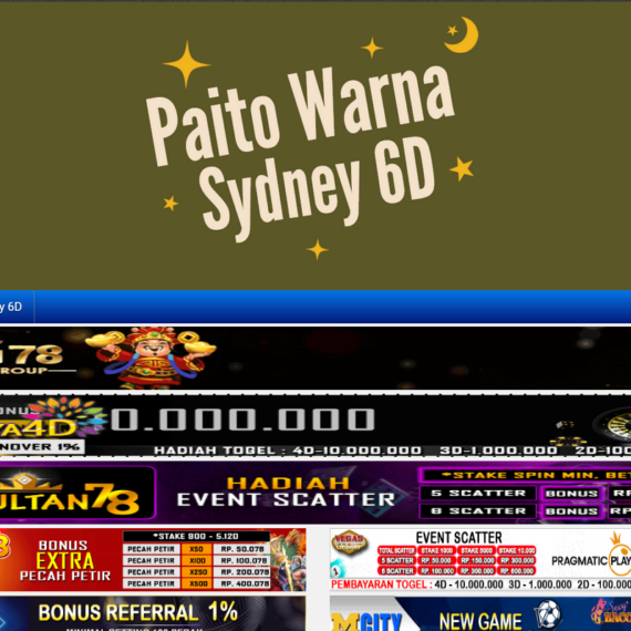 Paito Warna Sydney 6D