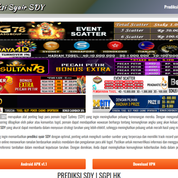 Prediksi Syair Sydney